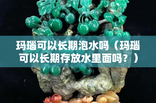 瑪瑙可以長期泡水嗎（瑪瑙可以長期存放水里面嗎？）