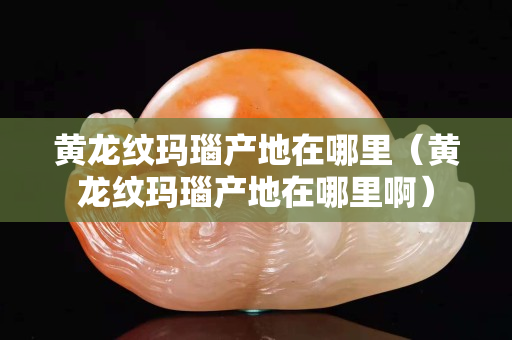 黃龍紋瑪瑙產地在哪里（黃龍紋瑪瑙產地在哪里啊）