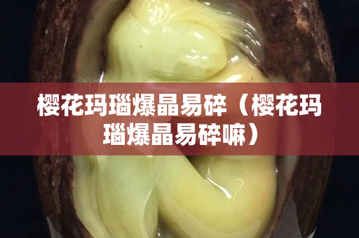 櫻花瑪瑙爆晶易碎（櫻花瑪瑙爆晶易碎嘛）