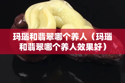 瑪瑙和翡翠哪個養人（瑪瑙和翡翠哪個養人效果好）