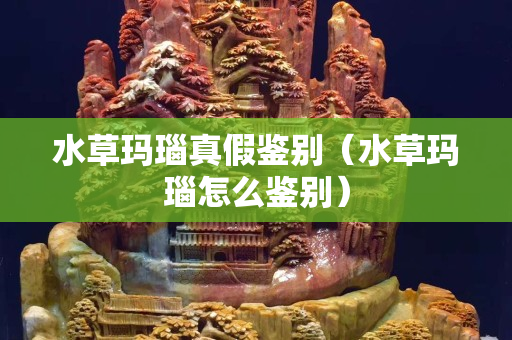 水草瑪瑙真假鑒別（水草瑪瑙怎么鑒別）
