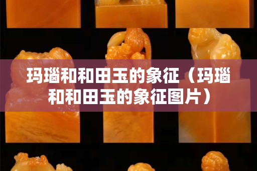 瑪瑙和和田玉的象征（瑪瑙和和田玉的象征圖片）