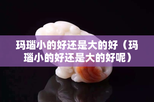 瑪瑙小的好還是大的好（瑪瑙小的好還是大的好呢）