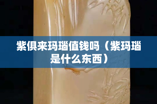 紫俱來瑪瑙值錢嗎（紫瑪瑙是什么東西）