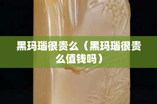 黑瑪瑙很貴么（黑瑪瑙很貴么值錢嗎）