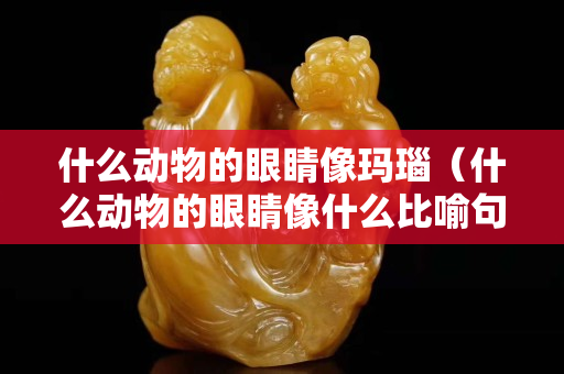 什么動物的眼睛像瑪瑙（什么動物的眼睛像什么比喻句）