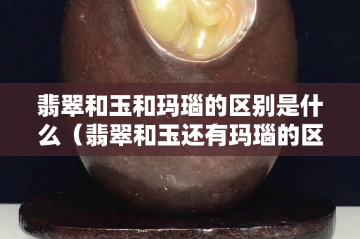 翡翠和玉和瑪瑙的區別是什么（翡翠和玉還有瑪瑙的區別）