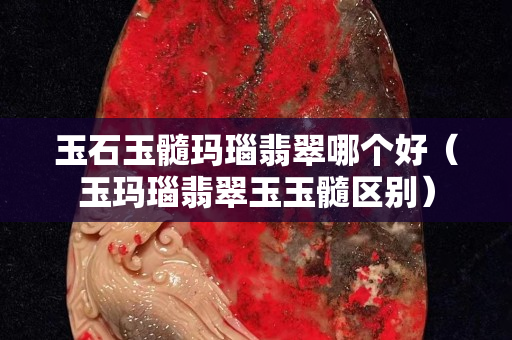 玉石玉髓瑪瑙翡翠哪個好（玉瑪瑙翡翠玉玉髓區別）