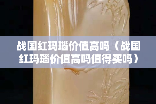 戰(zhàn)國紅瑪瑙價值高嗎（戰(zhàn)國紅瑪瑙價值高嗎值得買嗎）