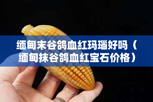 緬甸末谷鴿血紅瑪瑙好嗎（緬甸抹谷鴿血紅寶石價格）
