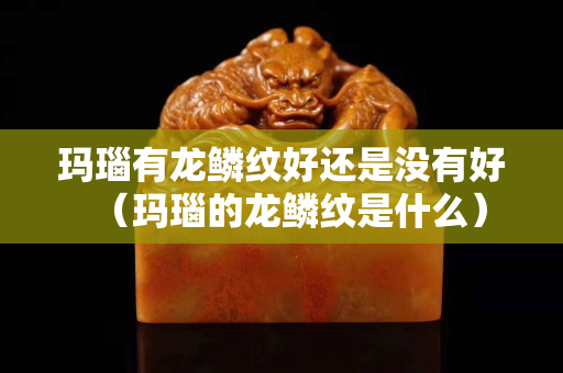 瑪瑙有龍鱗紋好還是沒有好（瑪瑙的龍鱗紋是什么）