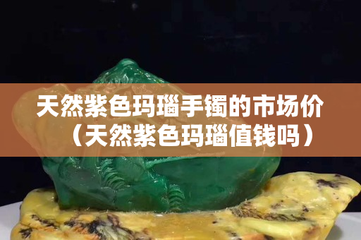 天然紫色瑪瑙手鐲的市場價（天然紫色瑪瑙值錢嗎）