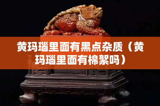 黃瑪瑙里面有黑點雜質(zhì)（黃瑪瑙里面有棉絮嗎）