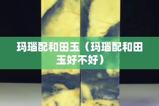 瑪瑙配和田玉（瑪瑙配和田玉好不好）
