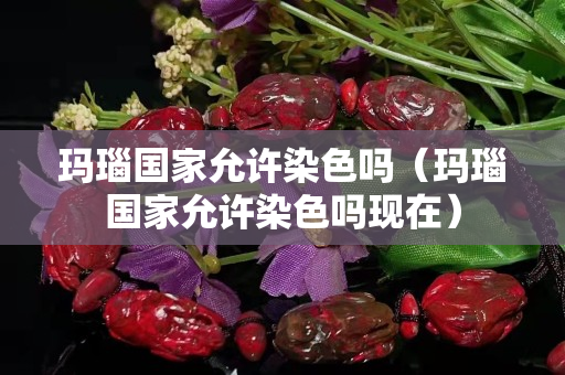 瑪瑙國家允許染色嗎（瑪瑙國家允許染色嗎現在）