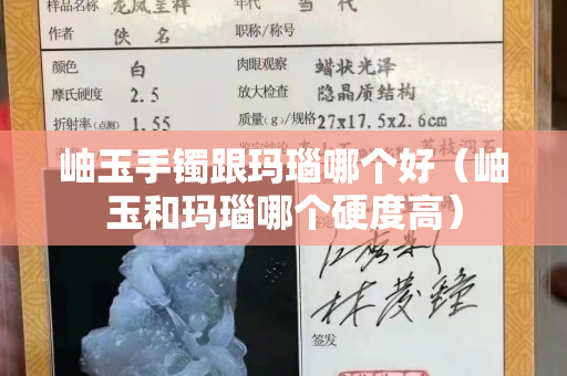 岫玉手鐲跟瑪瑙哪個好（岫玉和瑪瑙哪個硬度高）