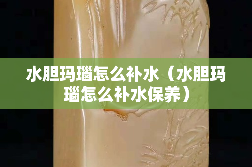 水膽瑪瑙怎么補水（水膽瑪瑙怎么補水保養）