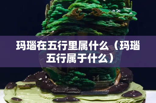 瑪瑙在五行里屬什么（瑪瑙 五行屬于什么）