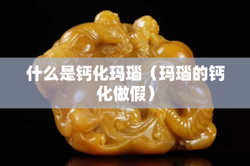 什么是鈣化瑪瑙（瑪瑙的鈣化做假）