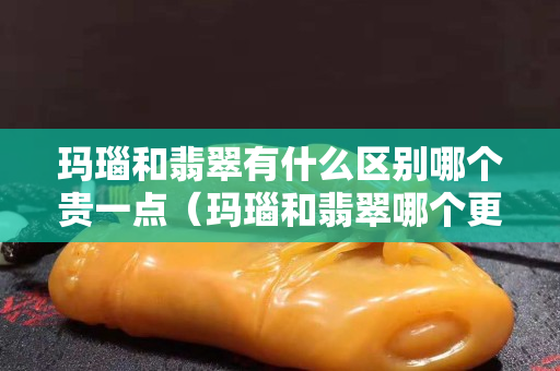 瑪瑙和翡翠有什么區別哪個貴一點（瑪瑙和翡翠哪個更好）
