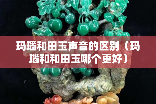 瑪瑙和田玉聲音的區(qū)別（瑪瑙和和田玉哪個(gè)更好）