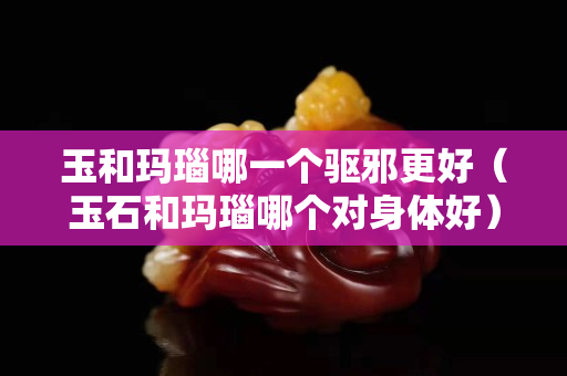 玉和瑪瑙哪一個(gè)驅(qū)邪更好（玉石和瑪瑙哪個(gè)對(duì)身體好）