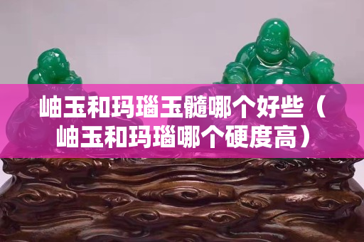 岫玉和瑪瑙玉髓哪個好些（岫玉和瑪瑙哪個硬度高）