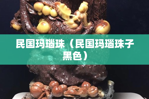 民國瑪瑙珠（民國瑪瑙珠子黑色）