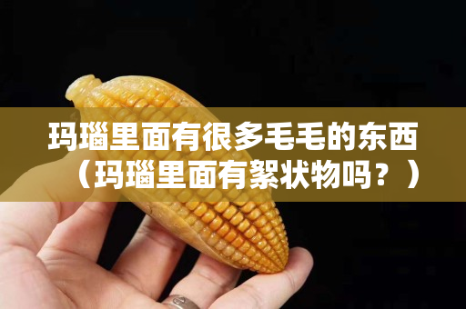 瑪瑙里面有很多毛毛的東西（瑪瑙里面有絮狀物嗎？）