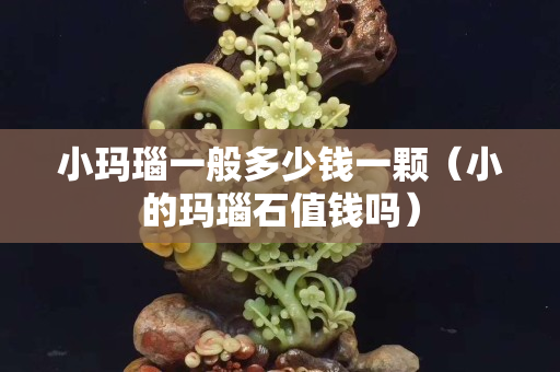 小瑪瑙一般多少錢一顆（小的瑪瑙石值錢嗎）