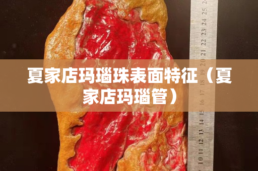 夏家店瑪瑙珠表面特征（夏家店瑪瑙管）