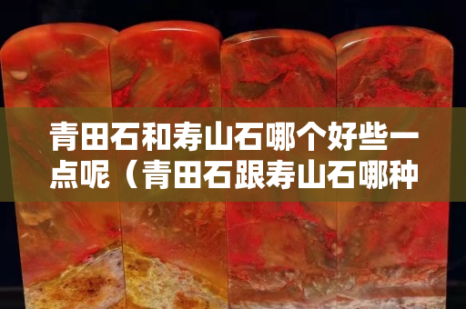青田石和壽山石哪個好些一點呢（青田石跟壽山石哪種貴）