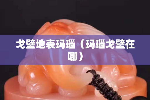 戈壁地表瑪瑙（瑪瑙戈壁在哪）