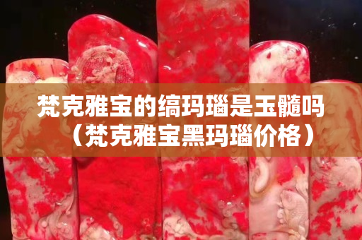 梵克雅寶的縞瑪瑙是玉髓嗎（梵克雅寶黑瑪瑙價(jià)格）