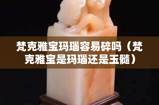 梵克雅寶瑪瑙容易碎嗎（梵克雅寶是瑪瑙還是玉髓）