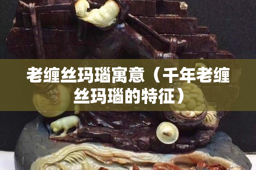 老纏絲瑪瑙寓意（千年老纏絲瑪瑙的特征）