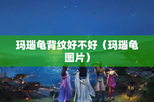 瑪瑙龜背紋好不好（瑪瑙龜圖片）