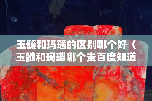 玉髓和瑪瑙的區別哪個好（玉髓和瑪瑙哪個貴百度知道）