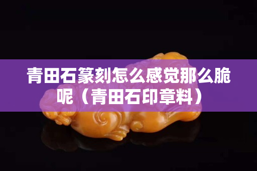 青田石篆刻怎么感覺(jué)那么脆呢（青田石印章料）
