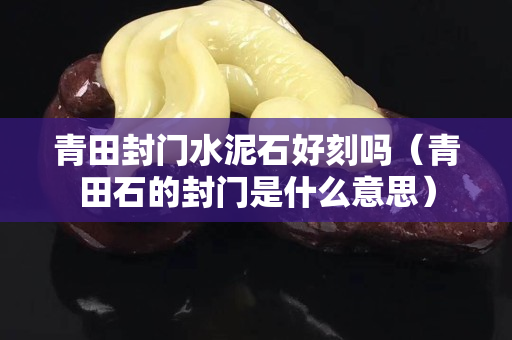 青田封門水泥石好刻嗎（青田石的封門是什么意思）