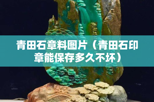 青田石章料圖片（青田石印章能保存多久不壞）