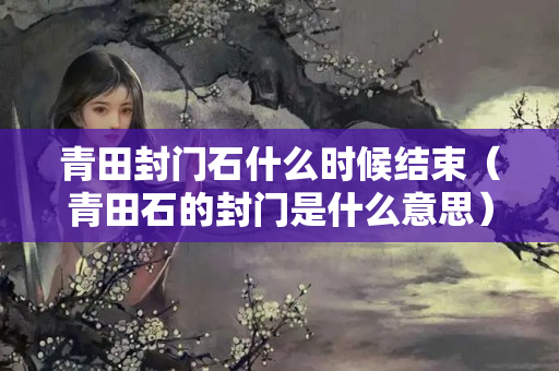 青田封門石什么時候結束（青田石的封門是什么意思）