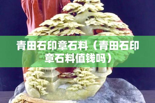 青田石印章石料（青田石印章石料值錢嗎）