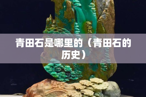 青田石是哪里的（青田石的歷史）