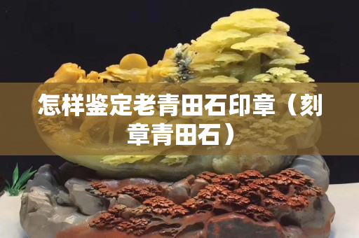 怎樣鑒定老青田石印章（刻章青田石）