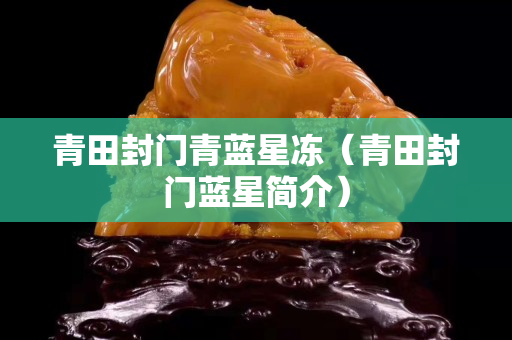 青田封門青藍星凍（青田封門藍星簡介）