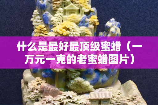 什么是最好最頂級蜜蠟（一萬元一克的老蜜蠟圖片）
