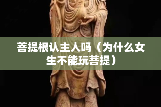 菩提根認主人嗎（為什么女生不能玩菩提）
