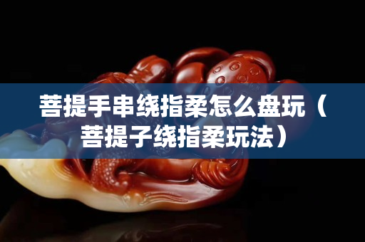 菩提手串繞指柔怎么盤玩（菩提子繞指柔玩法）