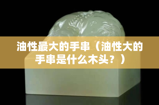 油性最大的手串（油性大的手串是什么木頭？）